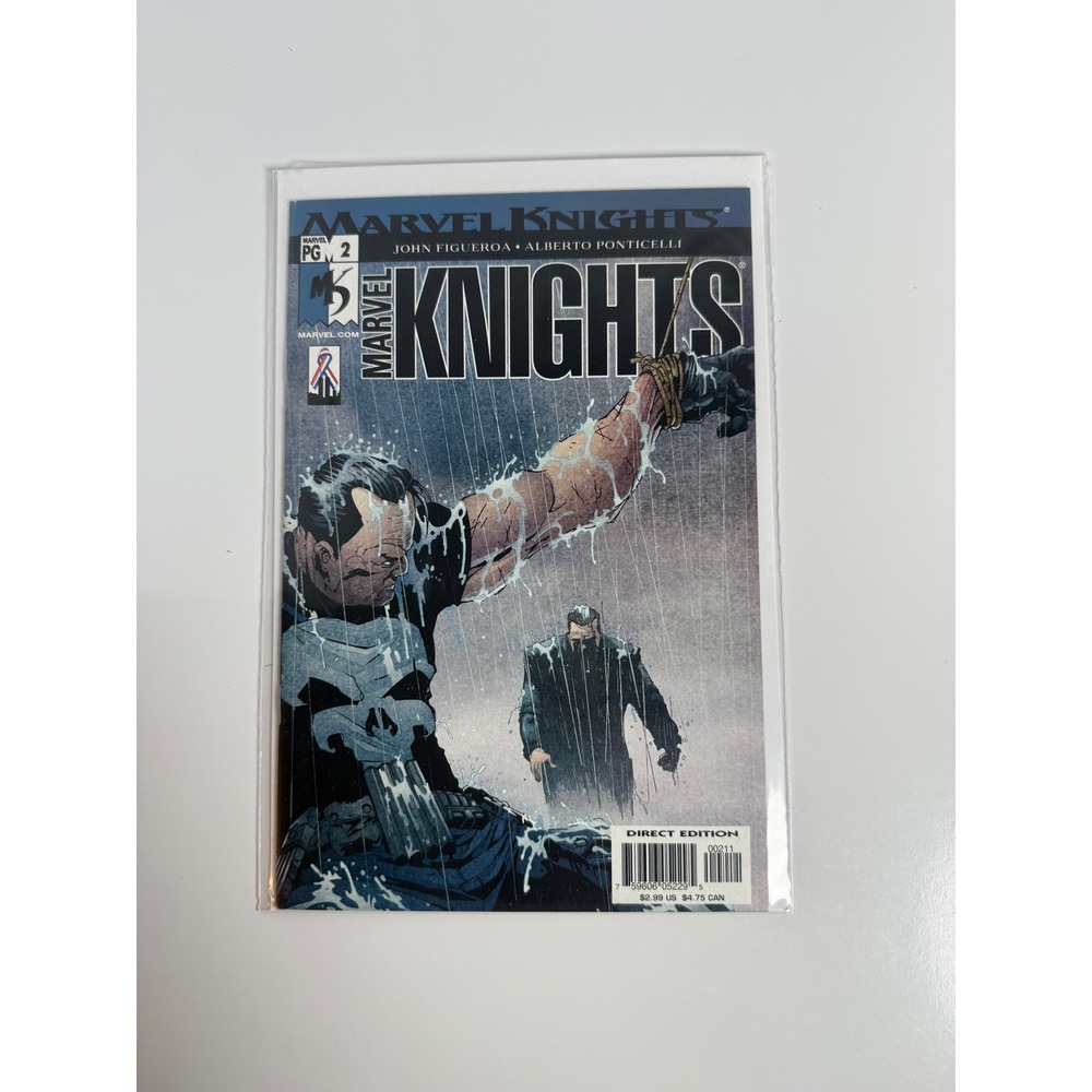 Marvel Knights 2 2002 Punisher John Figueroa Alberto Ponticelli Marvel Comics
